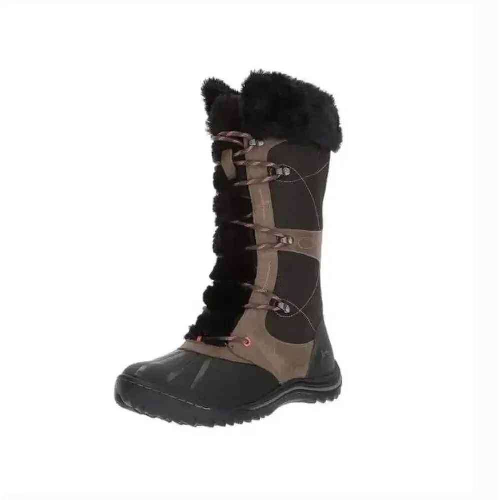 Jambu Broadway Waterproof Snow Boots 7.5 Brown Black NWT Mid Calf Insualted